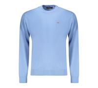 Napapijri - T-shirt à manches longues - Homme - Pulls - Bleu - Taille: S