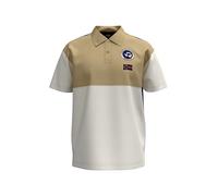 NAPAPIJRI T-Shirt 'E-Reflect' beige / bleu / blanc, Taille XL