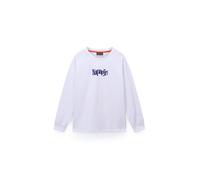 NAPAPIJRI T-Shirt 'Fiemme' bleu marine / jaune / blanc, Taille XXL