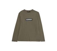 NAPAPIJRI T-Shirt 'K S-CHAMOIS' vert / noir / blanc, Taille 170-176