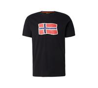 Napapijri Pour des hommes T-shirt graphique Mahsa, Noir