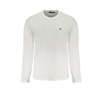 Napapijri - T-Shirt Manches Longues - Homme - Tops - Blanc - Taille: 2XL