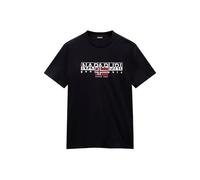 Napapijri T-shirt Aylmer S-AYLMER 88857 manches courtes Noir M Homme