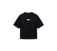 NAPAPIJRI T-shirt noir / blanc, Taille XS