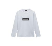 NAPAPIJRI T-Shirt 'S-CHAMOIS' noir / blanc, Taille 152