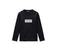 NAPAPIJRI T-Shirt 'S-CHAMOIS' noir / blanc, Taille 164