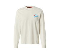 NAPAPIJRI T-Shirt 'S-FIEMME' beige / bleu ciel / saumon, Taille XL
