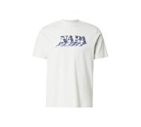 NAPAPIJRI T-Shirt 'S-Lodestar' bleu marine / blanc, Taille S