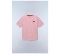 Napapijri Small Box Short Sleeve T-shirt Rose S Homme
