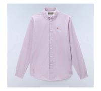 Napapijri Terra Long Sleeve Shirt Rose 3XL Homme