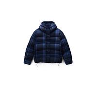 NAPAPIJRI Veste d’hiver 'Glane' bleu marine / bleu fumé / bleu cobalt, Taille S