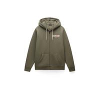 NAPAPIJRI Veste de survêtement 'B-Aylmer' olive / blanc, Taille S