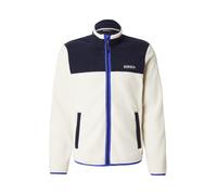 NAPAPIJRI Veste en polaire 'Dergana' bleu foncé / blanc, Taille L