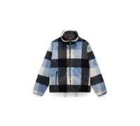 NAPAPIJRI Veste en polaire 'Montepiana' bleu / noir / blanc, Taille XL