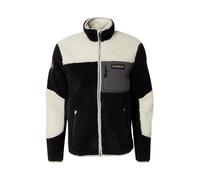 NAPAPIJRI Veste en polaire 'YUPIK' graphite / noir / blanc, Taille L