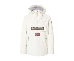 NAPAPIJRI Veste fonctionnelle 'Rainforest' beige / sable / rouge / noir, Taille XS