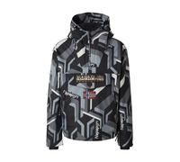 NAPAPIJRI Veste fonctionnelle 'RF NEXT' gris / gris clair / noir / blanc, Taille L