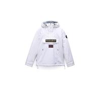 NAPAPIJRI Veste mi-saison 'Rainforest' beige foncé / bourgogne / noir / blanc, Taille S
