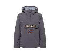 NAPAPIJRI Veste mi-saison 'Rainforest' beige / gris foncé / rouge foncé / noir, Taille S