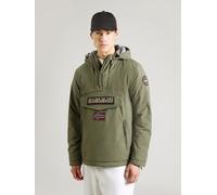NAPAPIJRI Veste mi-saison 'RAINFOREST' kaki / olive / noir, Taille M