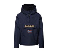 NAPAPIJRI Veste mi-saison 'Rainforest Next' champagne / marine / rouge foncé / blanc, Taille M
