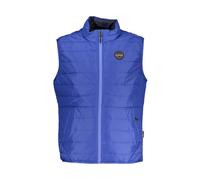 Napapijri - Veste sans manches élégante avec détails contrastés - Homme - Vestes - Bleu - Taille: S