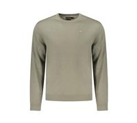 Napapijri - Wool Sweater - Homme - Sweatshirts et sweats à capuche - Vert - Taille: M