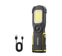 Napatyre Baladeuse LED Mecanicien, 1000 Lumens 3 Modes Lampes de Travail Rechargeable Lampe Atelier avec Base Magnétique, Rotation à 180 °, Portable Lampe Mecanicien pour Garage, Camping, d'urgence