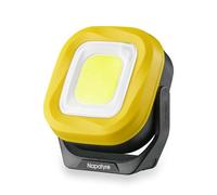 Napatyre Projecteur LED Rechargeable, Lampe de Chantier Portable avec Base Magnétique à 180°, 4 Modes 1000LM Lampe de Travail pour Camping, Chantier, Garage (1 Pièce)