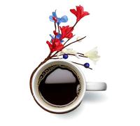 Napkin Rings - Independence Day Party Decorations, Artificial Flower Napkin Holder Set, Elegant Table Napkins Rings, Decorative Dining Accessories, Wedding Banquet Table Decor, Formal Dinner