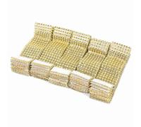 Napkin Rings, Plastic Rhinestone Napkin Rings Eight Rows Rhinestone for Table Decorations Wedding Dinner Party DIY Decoration (50pcs/Pack)