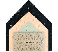 NAPKINO Lingettes à la cire d'abeille - Lot de 3 (S+M+L) - Fragile Beauty