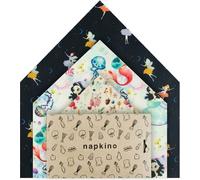 NAPKINO Lingettes à la cire d'abeille - Lot de 3 (S+M+L) - Magical World