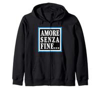 Naples AMORE SENZA FINE Curva A Sweat à Capuche