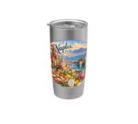 Naples Italie Europe, Campanie, pizza, histoire Gobelet isotherme en acier inoxydable double paroi
