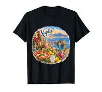 Naples Italie Europe, Campanie, Pizza, Histoire T-Shirt