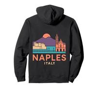 Naples, Italie Skyline Souvenir Sweat à Capuche