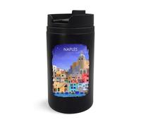 Naples Italie Tasse de voyage de vacances italienne, gobelet de voyage, tasse à café isotherme, tasse portable