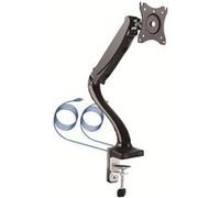 Napofix - Kit de montage - bras réglable - pour Écran LCD - Taille d'écran : 13"-27" - montrable sur bureau Noir