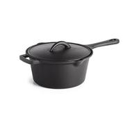 Napoleon Marmite à sauce en fonte 56051 Ø 18 cm avec couvercle et côtés verseurs