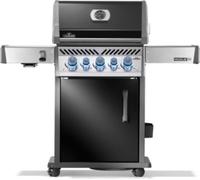 Napoleon - Barbecue Gaz Rogue Rps425rsibpk2frr Noir 5 Bruleurs Sur Chariot, 60x45 Cm Bruleurs Latéral Et Arrière Infrarouge