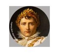 Napoléon Bonaparte (20x20cm) - Sticker/Autocollant