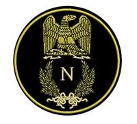 napoleon bonaparte abeille embleme drapeau france francais lys empereur empire ecusson 8,5cm patche insigne corse