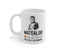 Napoléon Bonaparte Bataille De Waterloo Une Étoile Je Ne Recommande Pas Histoire De La Révolution Française Tasse À Thé Porcelaine Mug En Céramique Moderne Tasses De Café Pour Collègue Eau