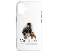 Napoleon Bonaparte Citation sur la Victoire - Histoire de Motivation Coque pour iPhone 16