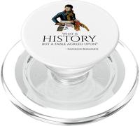 Napoléon Bonaparte Citation sur l'histoire PopSockets PopGrip pour MagSafe