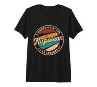 Napoléon Bonaparte Idée Cadeau Étudiant ou Prof d'Histoire T-Shirt Haut de Gamme