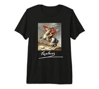Napoléon Bonaparte Jacques-Louis David Art néoclassicisme T-Shirt Haut de Gamme