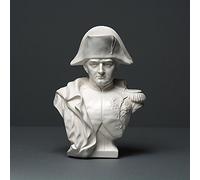 Napoléon Bonaparte Sculpture en Zellan de haute qualité, fabrication à la main en Allemagne, buste blanc, 21 cm