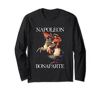 Napoleon Bonaparte T-shirt drôle de l'art occidental histoire art français héros hommes vêtements drôles Neta Manche Longue